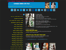 Tablet Screenshot of cakes2000.com